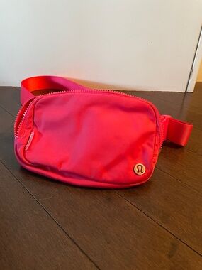 lululemon Bright Pink Waist Pack